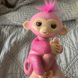Fingerling Sparkly Pink Monkey with voice interaction